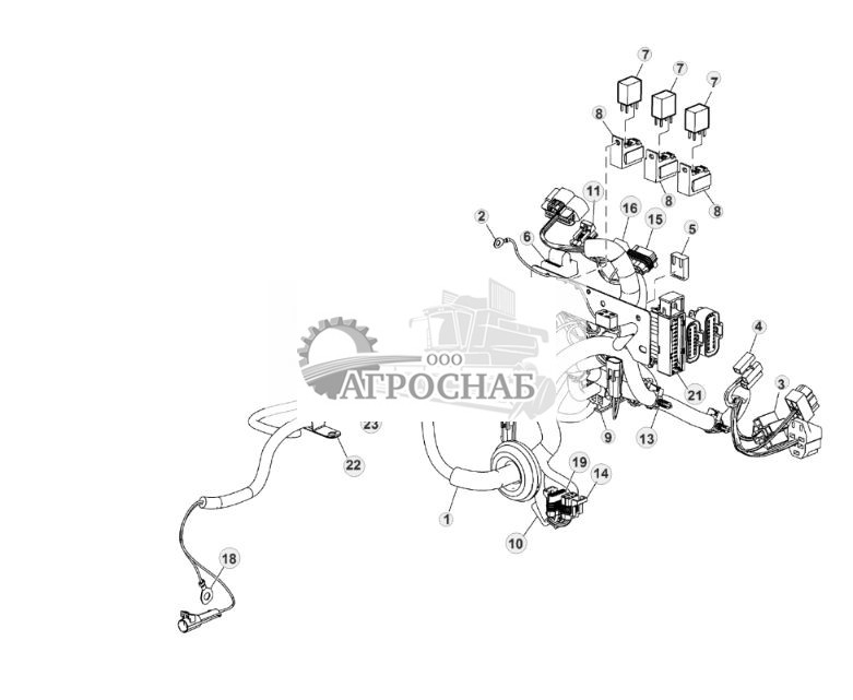 Жгут проводов пер. панели - ST305100 225.jpg